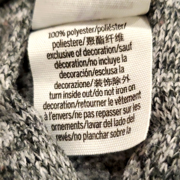 Pink elastic waist band cropped hoodie - Picture 7 of 8